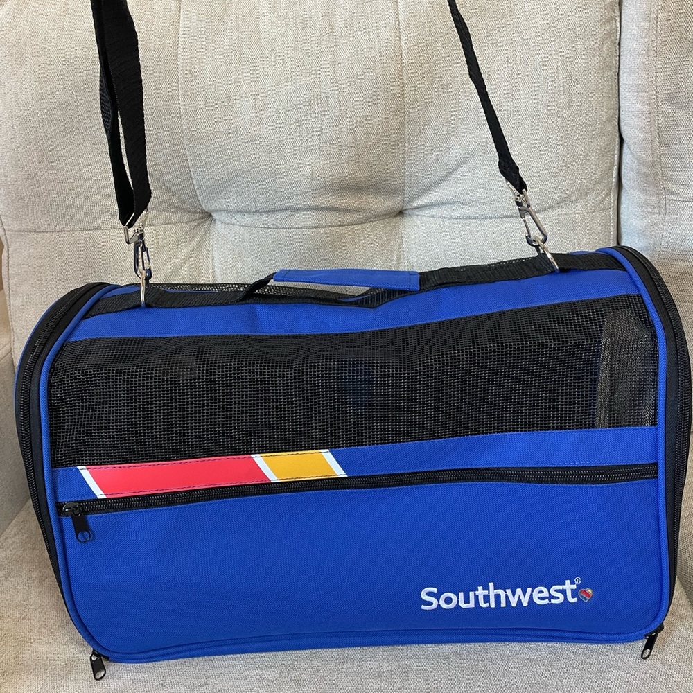 Southwest Blue Pet Carrier